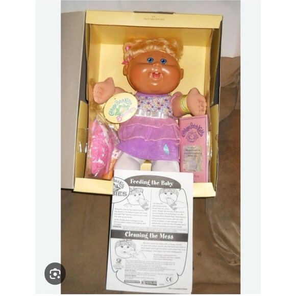 2008 25th Anniversary Cabbage Patch Kid Caravel Messy Face Special Outfit - Picture 9 of 10